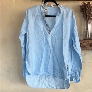 The Salting Linen Tunic Coverup Dress Shirt